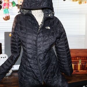 The North Face Women's Quilted Black Ski Jacket